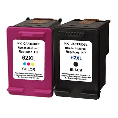 Set SecondLife inkt cartridge als vervanging voor HP 62 XL, Computers en Software, Printerbenodigdheden, Cartridge, Nieuw, Verzenden