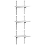 GGM Gastro | Wandplanken ECO - 800x400mm - met 3 planken |, Verzenden, Nieuw in verpakking