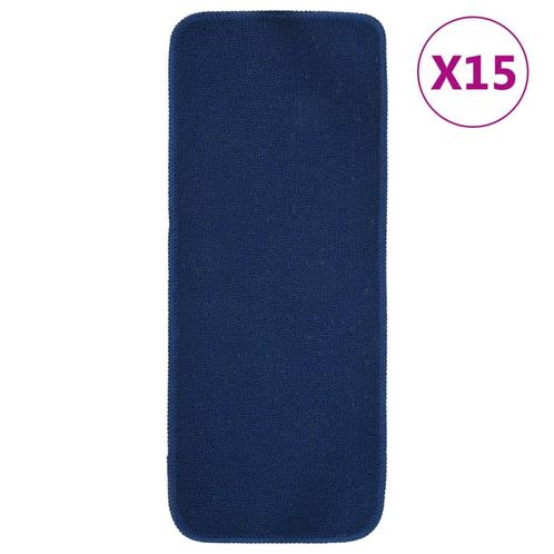 vidaXL Trapmatten 15 st anti-slip rechthoekig 60x25 cm, Doe-het-zelf en Verbouw, Ladders en Trappen, Nieuw, Verzenden