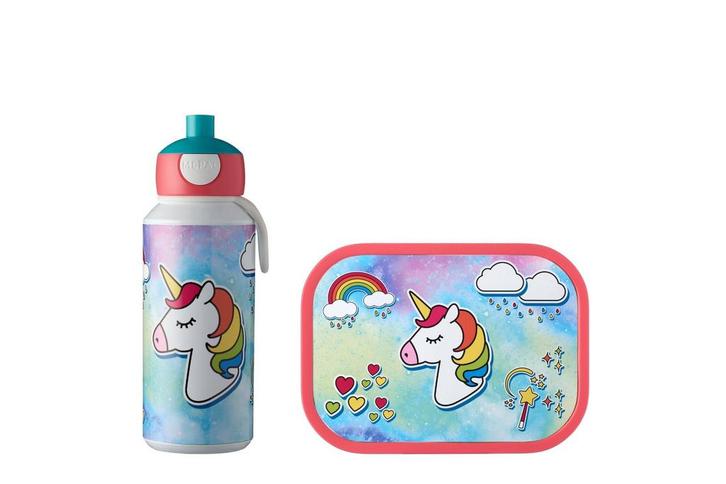 Mepal Lunchset Campus Drinkfles+Lunchbox Unicorn, Hobby en Vrije tijd, Feestartikelen, Nieuw, Verzenden
