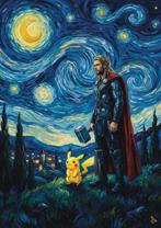 ANDSAL - Pikachu & Thor Van Gogh Tribute Electric Night of, Nieuw