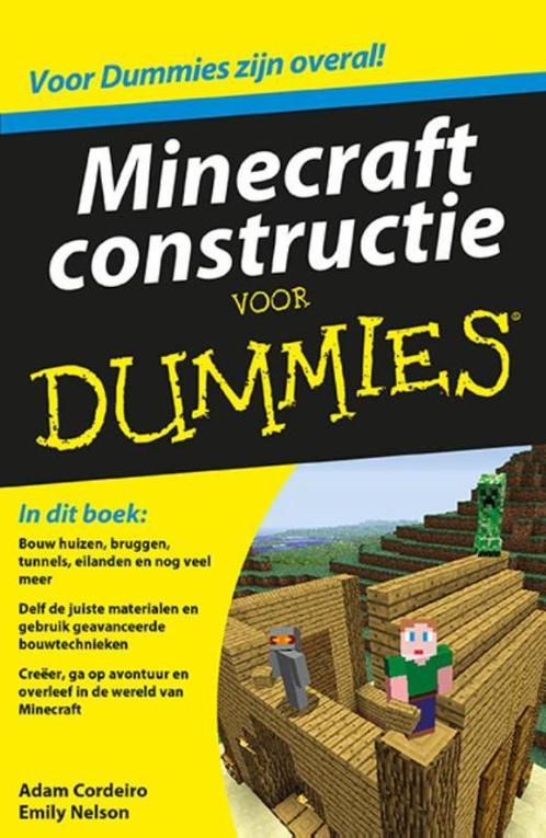 Minecraft constructie voor Dummies / Voor Dummies, Boeken, Hobby en Vrije tijd, Zo goed als nieuw, Verzenden