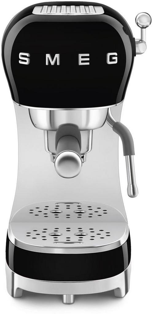 Smeg ECF02BLEU koffiemachine / espressomachine - zwart, Witgoed en Apparatuur, Koffiezetapparaten, Nieuw, Verzenden