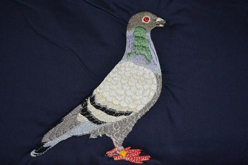 Fleecevest met duif, Dieren en Toebehoren, Vogels | Hokken en Kooien, Nieuw, Ophalen of Verzenden