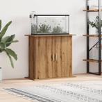 vidaXL Aquariumstandaard 81x36x73cm bewerkt hout artisanaal, Verzenden, Nieuw