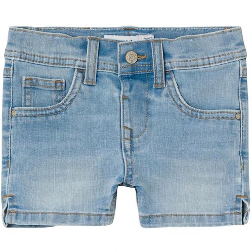 Korte spijkerbroek SLIM FIT Salli (light blue denim), Kinderen en Baby's, Kinderkleding | Maat 110, Meisje, Nieuw, Broek, Verzenden