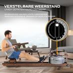 Fluid Rower Viking 3 XL Roeitrainer - Walnoot - Gratis, Verzenden, Nieuw, Roeitrainer