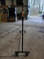 Kledingrek op wielen,202x50,5x164cm zwart, gebruikt, Ophalen of Verzenden