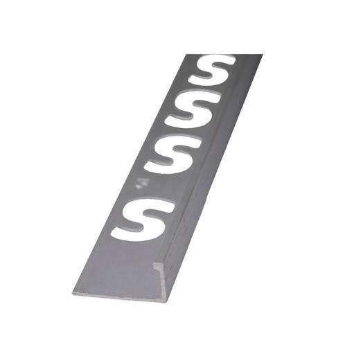 Tegelprofiel Faktum Recht Aluminium Zilver Mat 8 mm - 250 cm, Doe-het-zelf en Verbouw, Sanitair, Ophalen of Verzenden