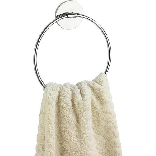 Wenko Handdoekring Turbo-loc 19,5 Staal Chroom, Huis en Inrichting, Badkamer | Badtextiel en Accessoires, Zo goed als nieuw, Ophalen of Verzenden