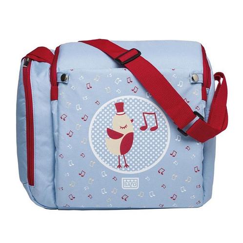 Saro - zitverhoger en tas - 2 in 1 - blauw, Kinderen en Baby's, Kinderstoelen, Verzenden