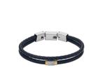 Fossil JF04703998 Heren Armband - Blauw, Sieraden, Tassen en Uiterlijk, Armbanden, Verzenden, Nieuw
