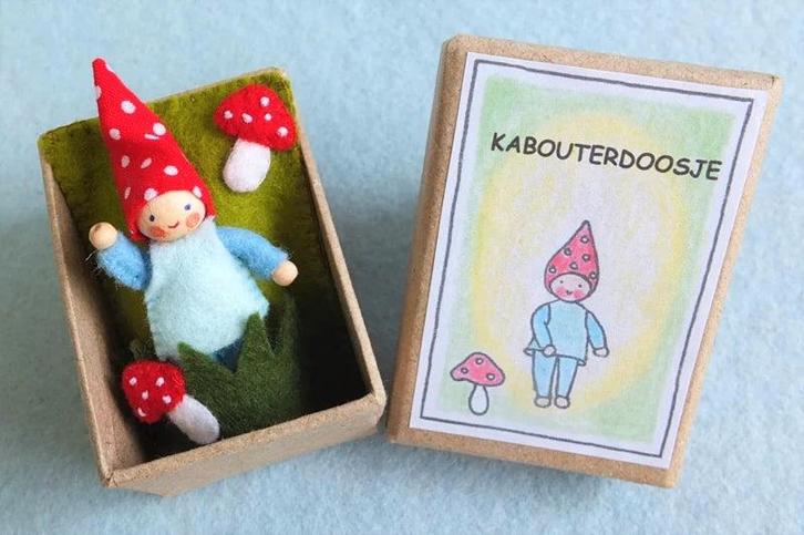 Atelier Pippilotta - Kabouterdoosje - DIY viltpakket, Kinderen en Baby's, Speelgoed | Overig