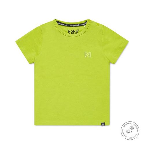 Koko Noko - Nigel T-shirt Bio Cotton Neon Yellow, Kinderen en Baby's, Kinderkleding | Overige, Jongen, Nieuw, Ophalen of Verzenden