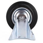 Benson Bokwiel - 160 mm - Slijtvast rubber - 130 kg draag..., Doe-het-zelf en Verbouw, Zwenkwielen, Ophalen of Verzenden, Nieuw