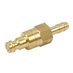 Insteeknippel met gasklep Argon/menggas male x 6mm slangp..., Doe-het-zelf en Verbouw, Gereedschap | Lasapparaten, Verzenden, Nieuw