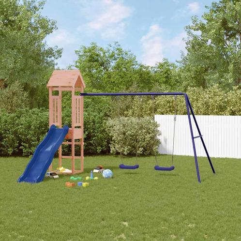 vidaXL Speelhuis massief douglashout, Kinderen en Baby's, Speelgoed | Buiten | Speeltoestellen, Nieuw, Verzenden