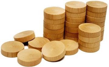 HOT Games sjoelstenen set - 30 stuk van €13,99 voor €11,19 beschikbaar voor biedingen
