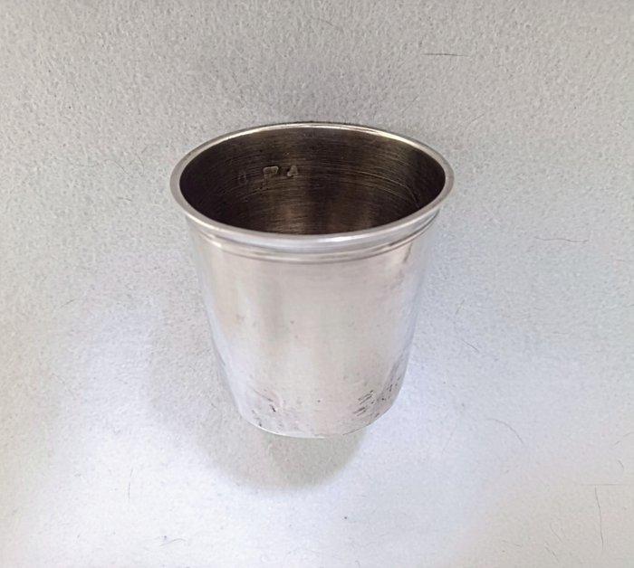 195 Years Old Beaker - Kroes - .950 zilver, Antiek en Kunst, Antiek | Goud en Zilver