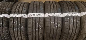 4x 185-55-15 Continental Zomer 6+6.3mm €30 PST 185 55 15 beschikbaar voor biedingen