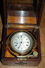Tweedaagse scheepschronometer - Parkinson & Frodsham - Hout
