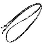 Fako Bijoux - Brillenkoord - Inka - 70cm - Zwart/Wit, Sieraden, Tassen en Uiterlijk, Zonnebrillen en Brillen | Dames, Verzenden