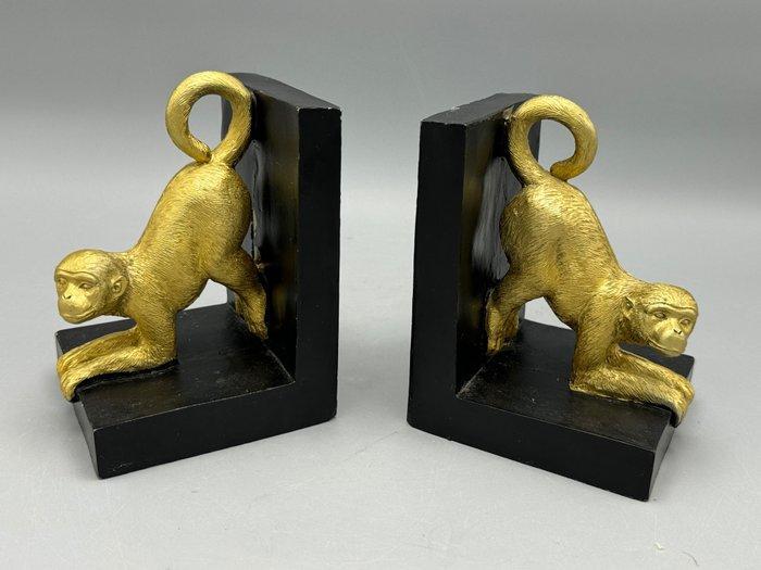 zeer decoratieve boekensteunen - Boekensteunen - Polyester,, Antiek en Kunst, Curiosa en Brocante