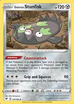 Galarian Stunfisk 125/185 Vivid Voltage, Ophalen of Verzenden, Nieuw, Losse kaart, Foil