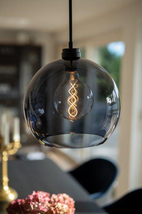 Lumega - Plafondlamp - Dagny - Rookgrijs - Metaal - No, Antiek en Kunst, Antiek | Lampen