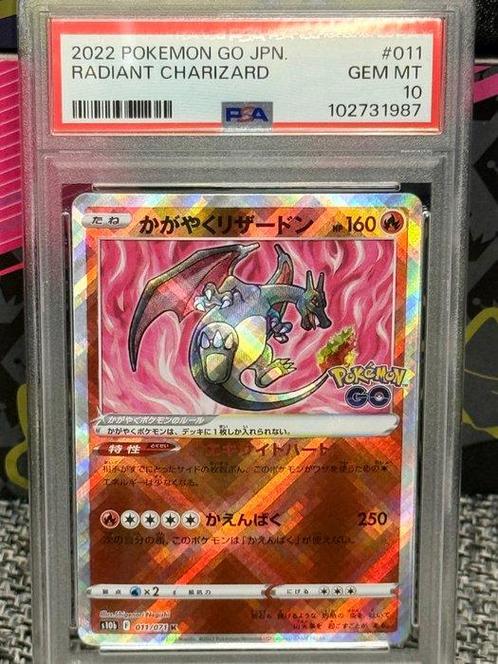 The Pokémon Company - 1 Graded card - Pokémon - Charizard -, Hobby en Vrije tijd, Verzamelkaartspellen | Pokémon