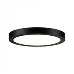 Paulmann LED paneel opbouw 22 Watt rond 30cm mat zwart 4000K, Verzenden, Nieuw, Kunststof, Trendy verlichting