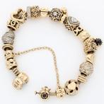 Pandora - Bedelarmband - 14 karaat Geel goud, Sieraden, Tassen en Uiterlijk, Antieke sieraden