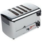 Toaster RVS elektrisch (croque monsieur) 4 tangen |, Verzenden, Nieuw in verpakking