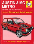 1980 - 1990 AUSTIN & MG METRO VRAAGBAAK ENGELS