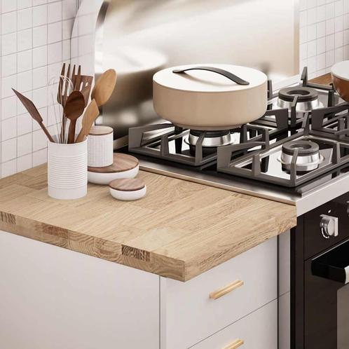 vidaXL Keuken werkblad rechthoekig 40x63,5x4 cm massief, Huis en Inrichting, Tafels | Eettafels, Nieuw, Verzenden