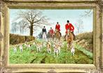 English School (XX) - Worcester Hunt, Fields Farm, Bradley, Antiek en Kunst