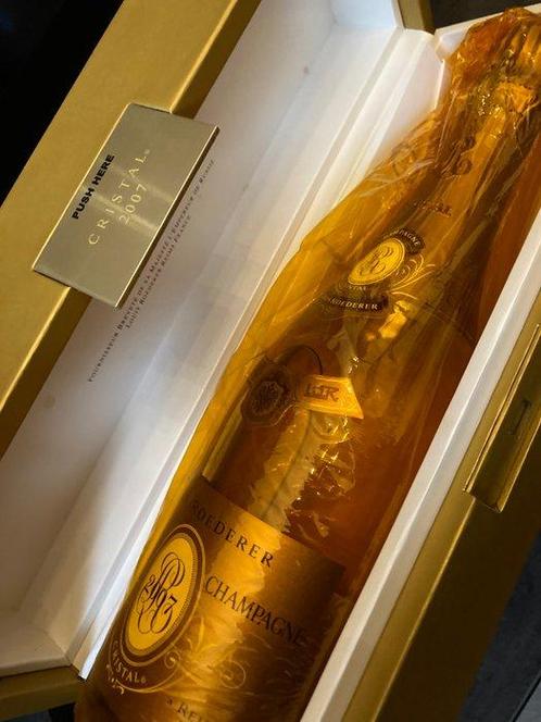 2007 Louis Roederer, Cristal - Champagne Brut, Vintage - 1, Verzamelen, Wijnen