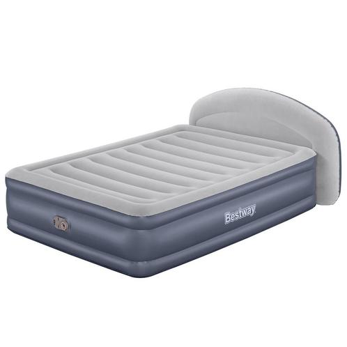 Bestway Sleekflow Loungelux Headboard luchtbed - Queensize, Caravans en Kamperen, Kampeeraccessoires, Nieuw, Verzenden