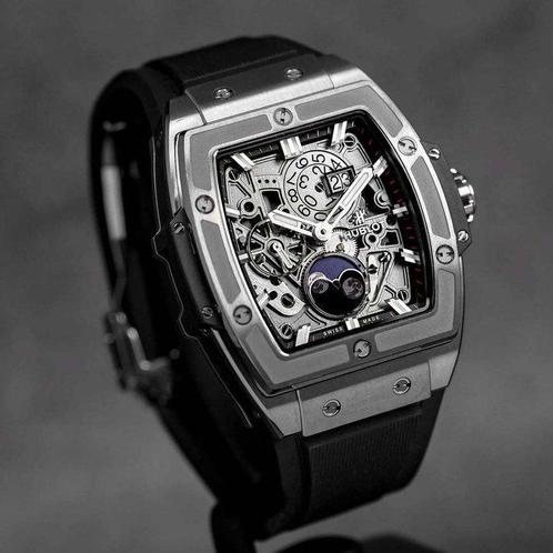 Hublot - Spirit of Big Bang Black Magic Chronograph 42mm -, Sieraden, Tassen en Uiterlijk, Horloges | Heren