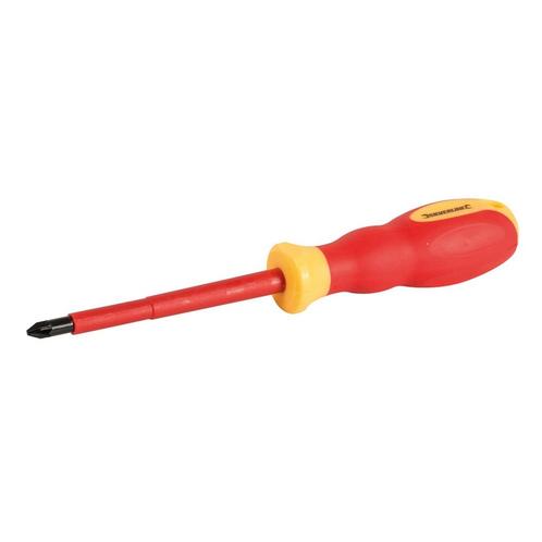 Silverline Softgrip elektriciens schroevendraaier - Pozid..., Doe-het-zelf en Verbouw, Gereedschap | Handgereedschap, Nieuw, Ophalen of Verzenden