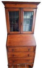 Secretaire - Eik - Glas in lood secretaire