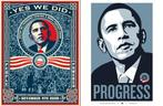 Shepard Fairey (OBEY) (1970) - Obama Yes We Did + Obama