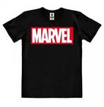 Marvel - Logo - Zwart Heren easy-fit T-shirt, Kleding | Heren, T-shirts, Nieuw, Verzenden