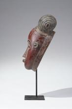 Een houten masker - Baule - Ivoorkust (Zonder Minimumprijs)