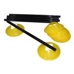Tunturi verstelbare agility hurdle set l 5 hordes en 10 pion