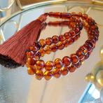 Amber Zeldzame gebedskralen rozenkrans Tesbih Misbaha -