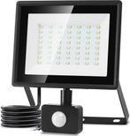 Aigostar Bouwlamp LED - 50W - IP65 Waterdicht - Zwart, Huis en Inrichting, Lampen | Overige, Verzenden, Nieuw