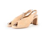 Laurent David slingbacks in maat 41 Beige | 10% korting, Verzenden, Beige, Zo goed als nieuw, Laurent David