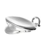 Zilveren Politiepet ketting hanger, Verzenden, Nieuw