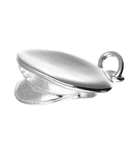 Zilveren Politiepet ketting hanger, Sieraden, Tassen en Uiterlijk, Kettinghangers, Verzenden